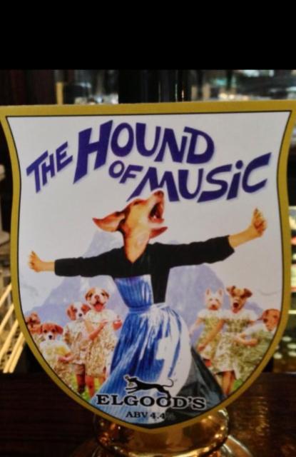 The Hound Of Music 4.4%, Elgood's Brewery, England