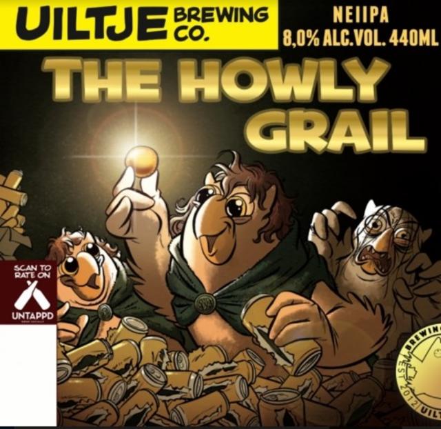 The Howly Grail 8.0%, Uiltje Brewing Co, Netherlands