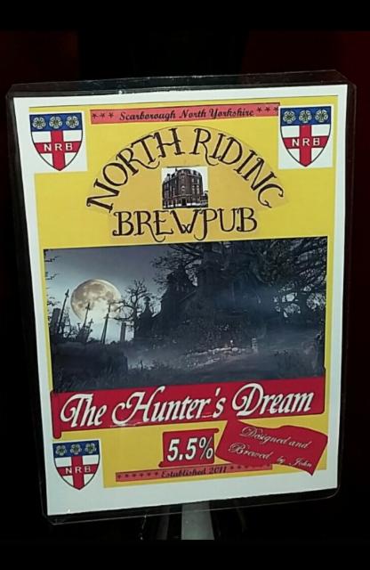 The Hunter's Dream 5.5%, North Riding Brewery, England