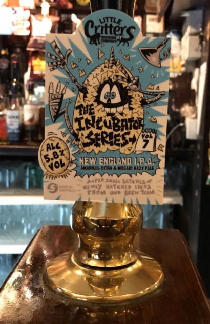 The Incubator Series - Vol.7 : New England IPA 5.8%, Little Critters Brewery, England