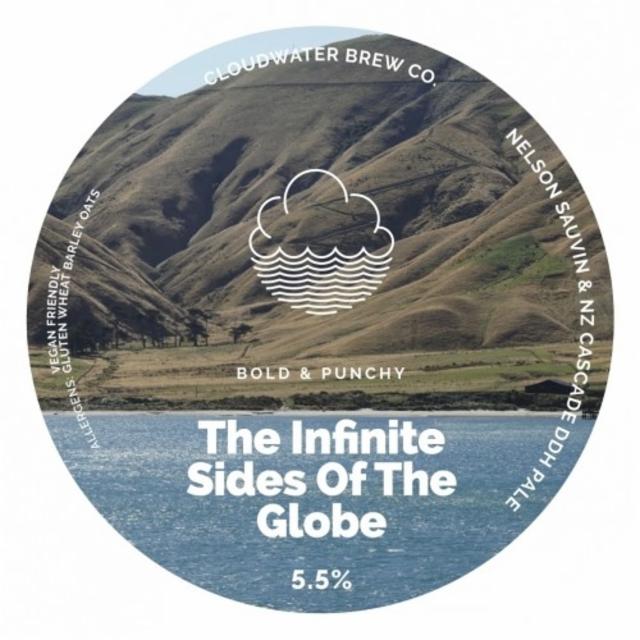 The Infinite Sides Of The Globe 5.5%, Cloudwater Brew Co., England