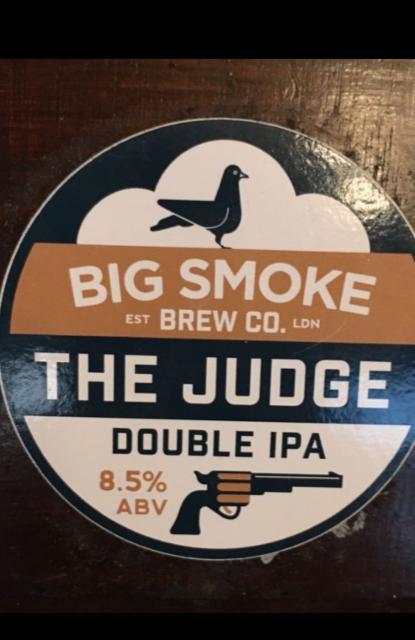 The Judge 8.5%, Big Smoke Brew Co., England