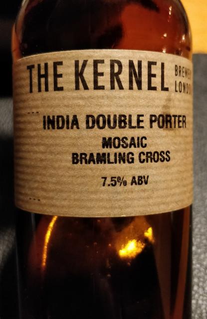 India Double Porter Mosaic Bramling Cross 7.5%, The Kernel Brewery, England