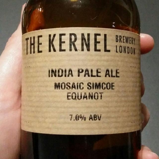 India Pale Ale Mosaic Simcoe Equanot 7.0%, The Kernel Brewery, England