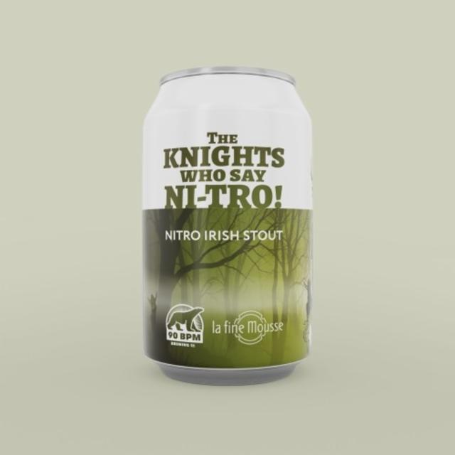 The Knights Who Say Ni-tro ! 4.8%, 90 BPM Brewing Co., France
