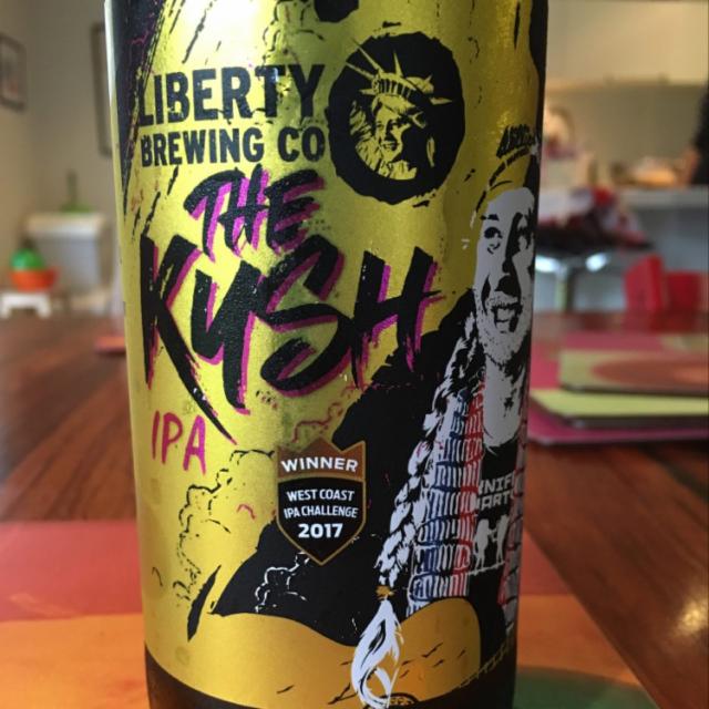 The kush 7.3%, Liberty Brewing Company, New Zealand