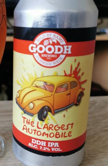 The Largest Automobile 7.2%, Goodh Brewing Co., England