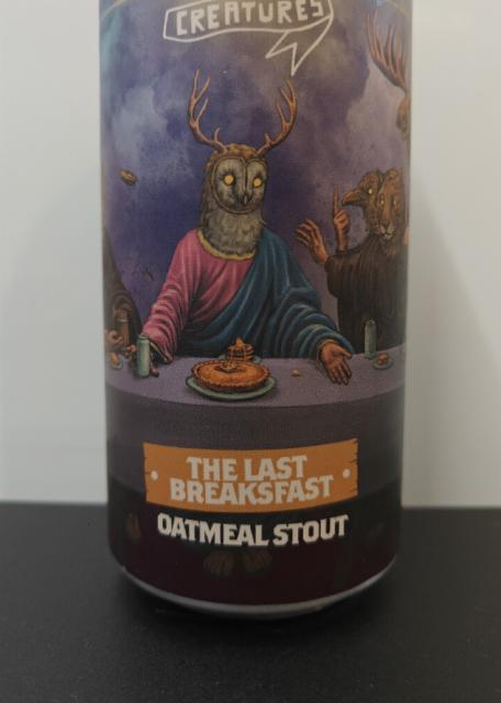 The Last Breakfast 6.0%, Unseen Creatures Brewing & Blending, United States