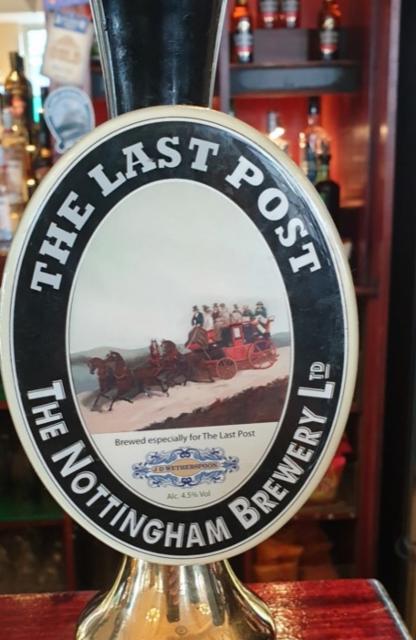 The Last Post 4.5%, Nottingham Brewery, England