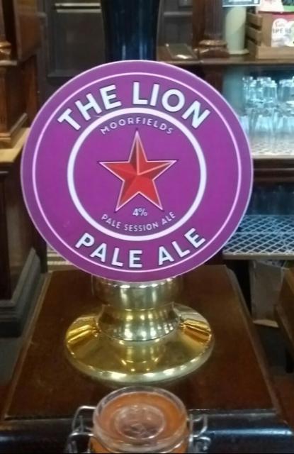 The Lion Pale Ale 4.0%, Red Star Brewery (Formby) Ltd, England