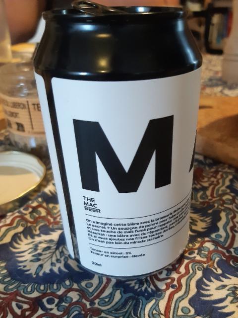 THE MAC BEER 5.0%, Brasserie Iron, France