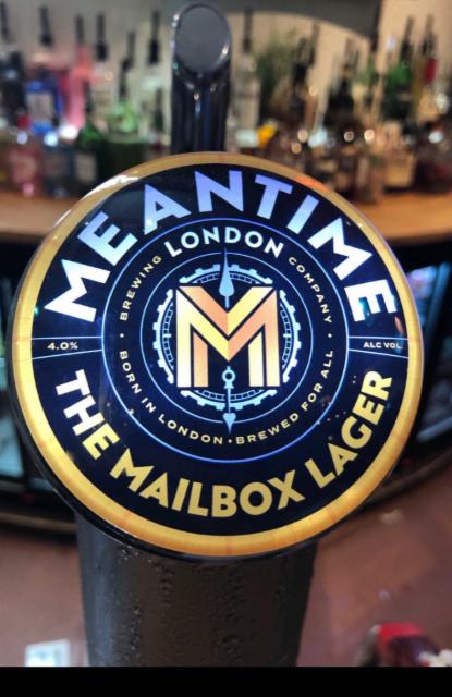 The Mailbox Lager 4.0%, Meantime Brewing, England
