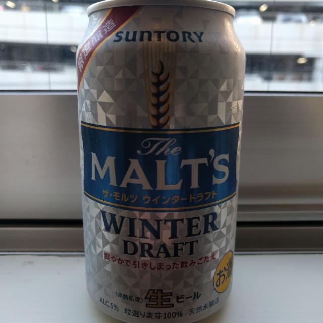 The Malt's Winter Draft 5.0%, Suntory Liquors Limited, Japan