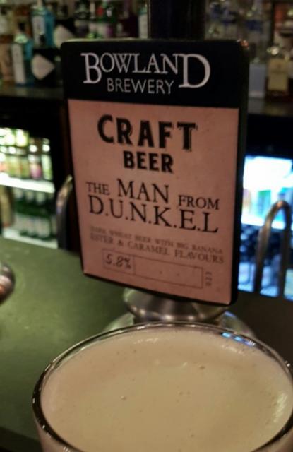 The Man From D.U.N.K.E.L 5.8%, Bowland Brewery, England