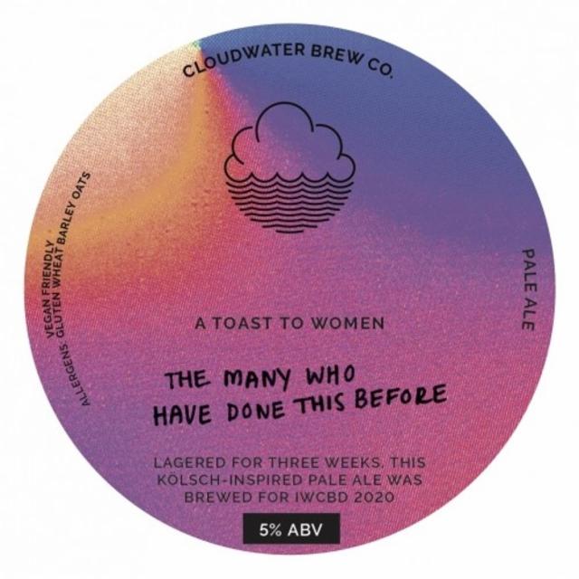 The Many Who Have Done This Before 5.0%, Cloudwater Brew Co., England