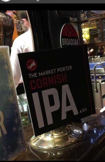 The Market Porter Cornish IPA 4.5%, Bloomsbury Brewery, England