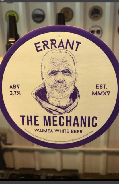 The Mechanic 3.7%, Errant Brewery, England
