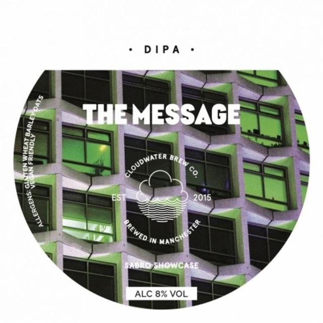 The Message 8.0%, Cloudwater Brew Co., England