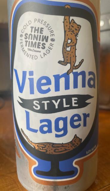 The Minus Times: Vienna Style Lager 5.2%, Foam Brewers, United States