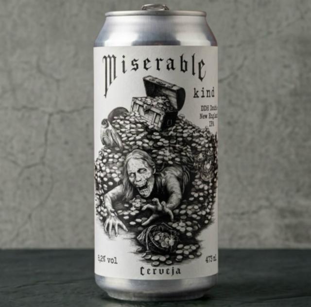 The miserable kind 8.2%, Cervejaria Escafandrista, Brazil