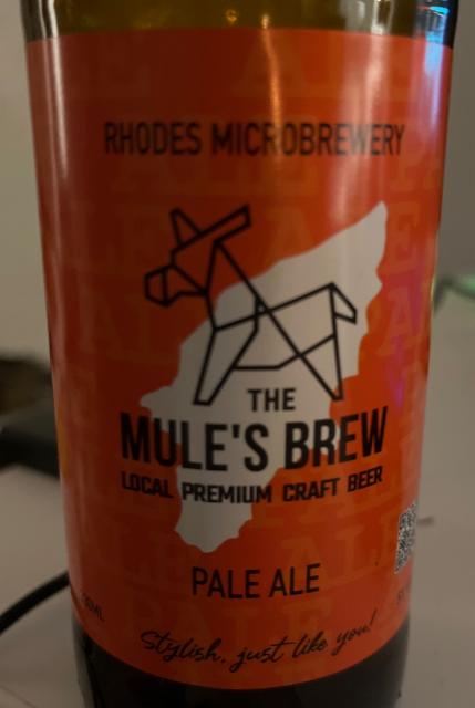 The Mule's Brew Pale Ale, The Mule's Brew