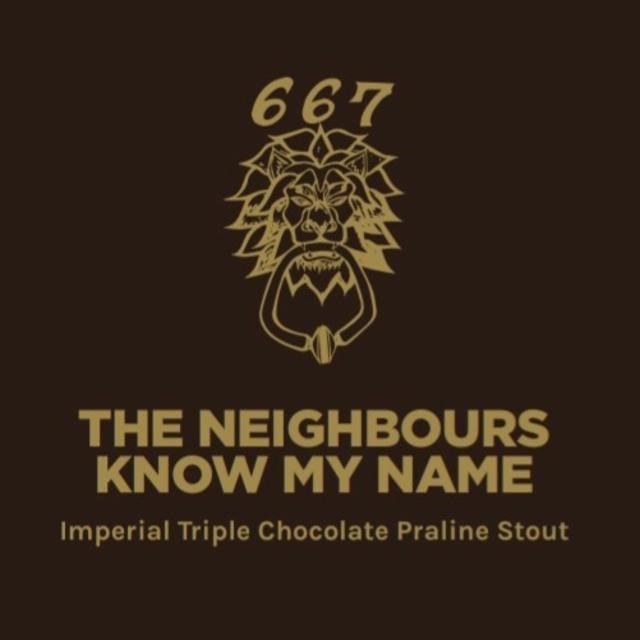 The Neighbours Know My Name 11.0%, Pomona Island Brew Co, England