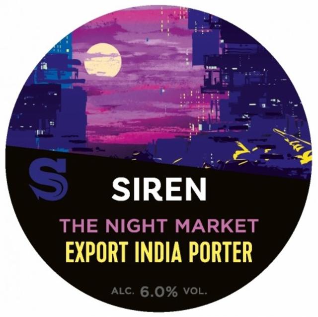 The Night Market 6.0%, Siren Craft Brew, England
