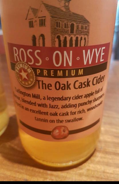 The Oak Cask Cider 7.0%, Ross On Wye Cider & Perry, England