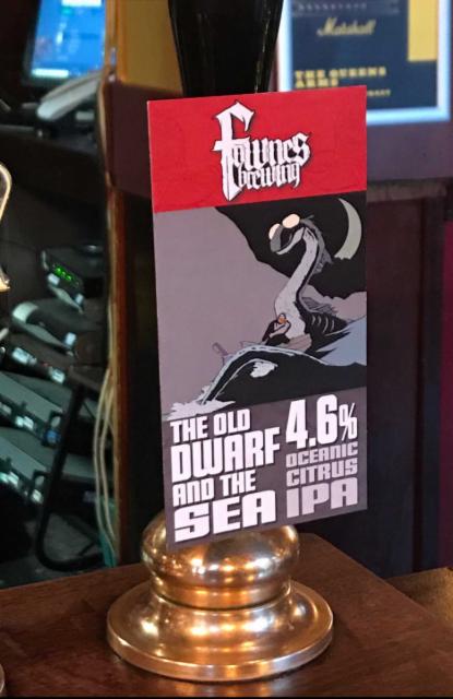 The Old Dwarf And The Sea 4.6%, Fownes Brewing Company, England