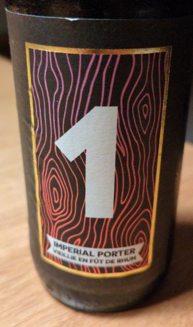 The One Imperial Porter Rhum, Brasserie Artisanale Des Mauges (La Rombière)