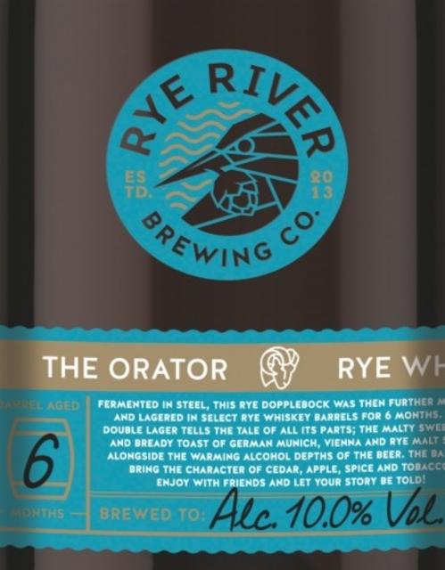 The Orator 10.0%, Rye River Brewing Co., Ireland
