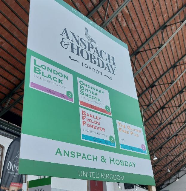 The Ordinary Bitter Smooth 3.7%, Anspach & Hobday, England