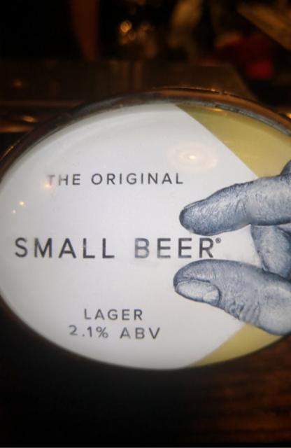 The Original Small Beer Lager 2.1%, Small Beer Brew Co., England