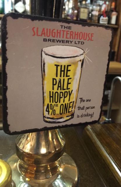 The Pale Hoppy One 4.0%, The Slaughterhouse Brewery, England