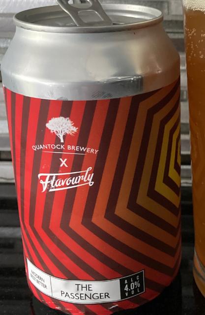 The passenger 4.0%, Quantock Brewery, England