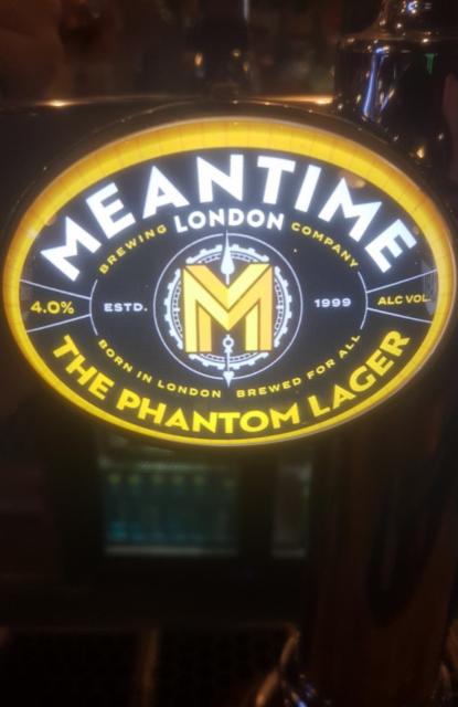 The Phantom Lager 4.0%, Meantime Brewing, England