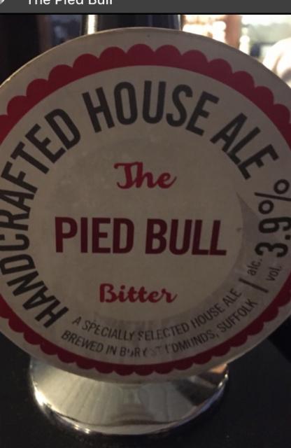 The Pied Bull Bitter 3.9%, Pied Bull, England