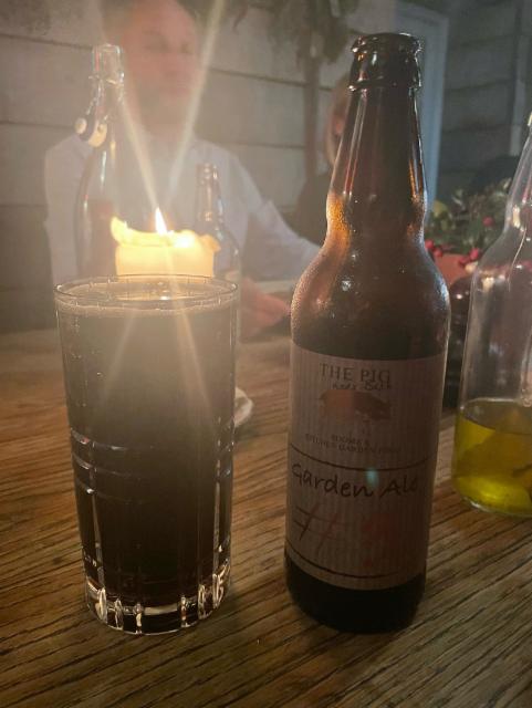 The Pig Near Bath - Garden Ale #3 - Porter 4.4%, Glastonbury Ales, England