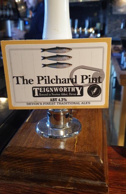 The Pilchard Pint 4.3%, Teignworthy Brewery, England