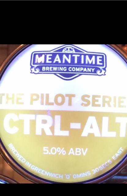The Pilot Series. Ctrl-Alt 5.0%, Meantime Brewing, England