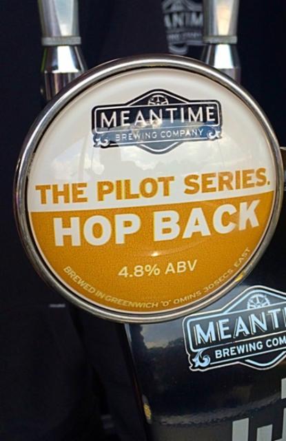 The Pilot Series. Hop Back 4.8%, Meantime Brewing, England