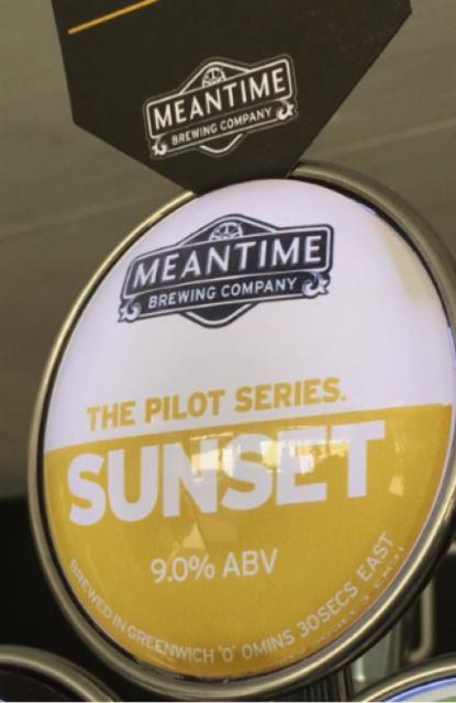 The Pilot Series. Sunset 9.0%, Meantime Brewing, England