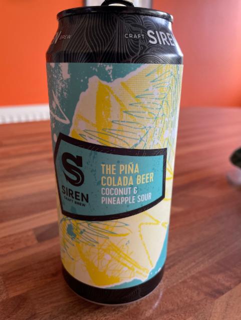 The Pina Colada Beer 6.0%, Siren Craft Brew, England