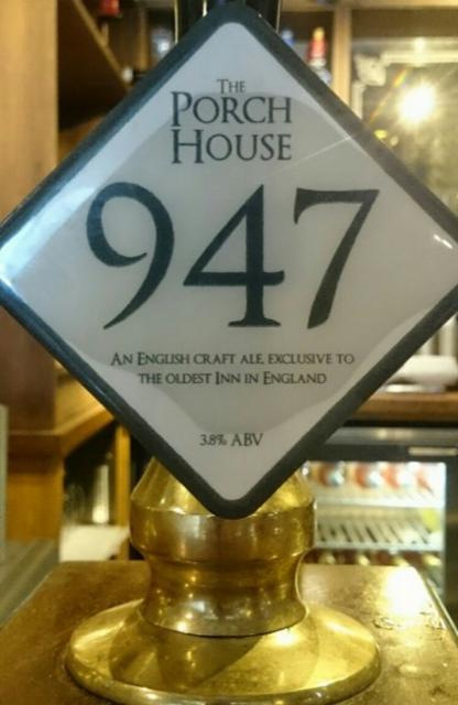 The Porch House 947 3.8%, Brakspear Brewing Company, England