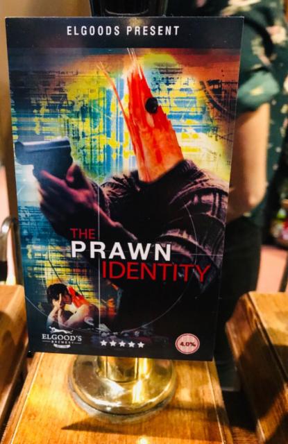 The Prawn Identity 4.0%, Elgood's Brewery, England