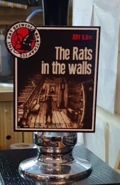 The Rats In The Walls 6.8%, The Rat Brewery, England