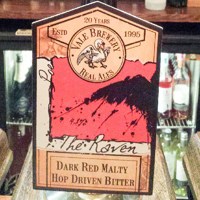 The Raven 4.1%, Vale Brewery, England