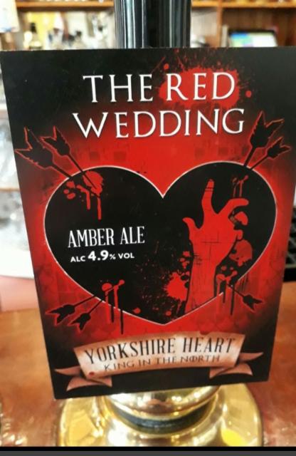 The Red Wedding 4.9%, Yorkshire Heart, England