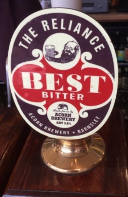 The Reliance Best Bitter 3.8%, Acorn Brewery, England