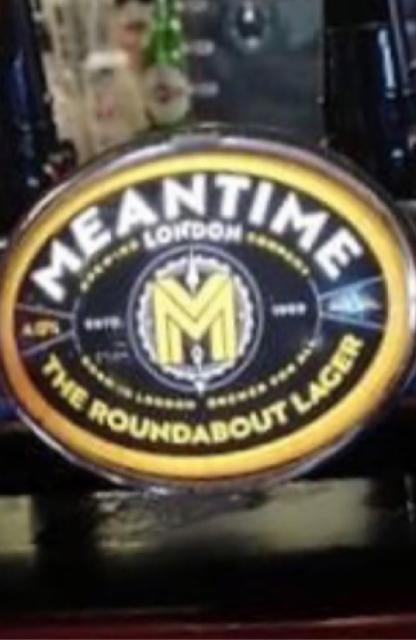 The Roundabout Lager 4.0%, Meantime Brewing, England